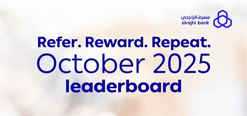 Refer.Reward.Repeat. October 2025 Top 5 referrers 