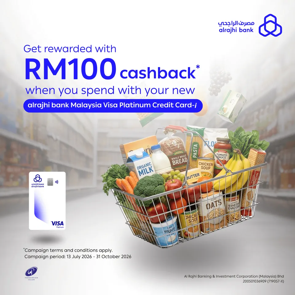 alrajhi bank Malaysia Visa Platinum Credit Card-i (your-everyday-spending-starts-with-a-reward)