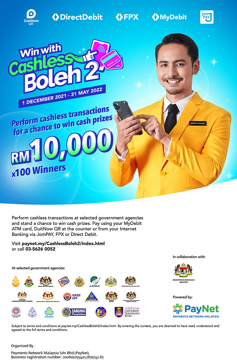 Win with Cashless Boleh 2